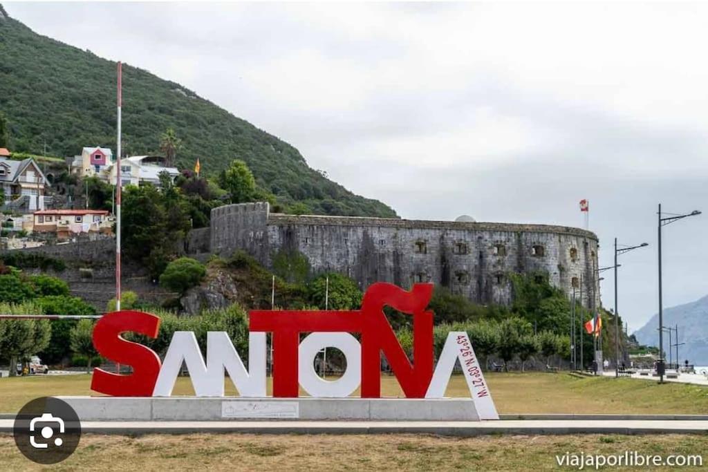 شقة Piso Acogedor Y Centrico Santoña المظهر الخارجي الصورة